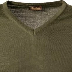 Auslauf ✨ Stenströms Pullover 422281/1355/484 Merinowolle waschbar, Jägergrün ⌛ -Pullover & Strickjacken Verkäufe 378037 norm2