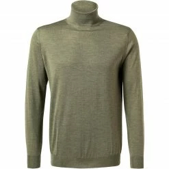 Am billigsten 👏 Stenströms Pullover 422206/1350/438 Rollkragenpullover, Merinowolle waschbar, Salbei meliert, Salbei ⭐