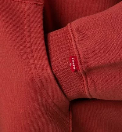 Bestpreis ❤️ Levi's® Hoodie A0924/0004 Sweatjacke, Baumwolle, Rot, Ziegelrot ✔️ 6 Bestpreis ❤️ Levi's® Hoodie A0924/0004 Sweatjacke, Baumwolle, Rot, Ziegelrot ✔️ – Bild 4