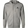 Rabatt 🥰 adidas ORIGINALS M CUT 3S FZ grey-black GK9586 Sweatjacke, Baumwolle, Grau meliert 🤩 -Pullover & Strickjacken Verkäufe 378109 master