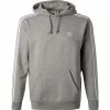 Auslauf ❤️ adidas ORIGINALS 3-Stripes Hoody grey H06675 Hoodie, Baumwolle, Grau meliert 🥰 -Pullover & Strickjacken Verkäufe 378116 master