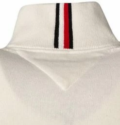 Neu 👍 Tommy Hilfiger Troyer MW0MW12983/YBI Pima Baumwolle-Kaschmir, Ecru 🌟 -Pullover & Strickjacken Verkäufe 378141 norm3