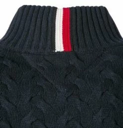 Top 10 🛒 Tommy Hilfiger Pullover MW0MW19578/DW5 Stehkragenpullover, Wolle, Nachtblau ❤️ -Pullover & Strickjacken Verkäufe 378153 norm4