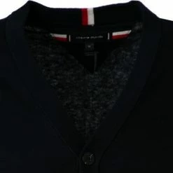 Rabatt 🥰 Tommy Hilfiger Cardigan MW0MW21023/DW5 Baumwolle-Kaschmir, Nachtblau ❤️ -Pullover & Strickjacken Verkäufe 378167 norm2