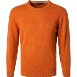 Bestes Angebot 🌟 HACKETT Pullover HM702691/165 Lammwolle, Orange meliert, Orange 🥰