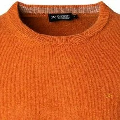 Bestes Angebot 🌟 HACKETT Pullover HM702691/165 Lammwolle, Orange meliert, Orange 🥰 -Pullover & Strickjacken Verkäufe 378221 norm2