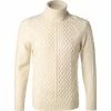 Beste Bewertungen von 🎉 HACKETT Pullover HM702718/814 Rollkragenpullover, Merinowolle-Kaschmir, Wollweiß, Ecru ⭐ -Pullover & Strickjacken Verkäufe 378240 master