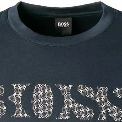 Besorgen ✨ BOSS Sweatshirt Salbo Iconic 50456419/410 Baumwolle, Navy 🔥 -Pullover & Strickjacken Verkäufe 378278 norm2