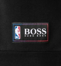 Besorgen 🤩 BOSS Hoodie WBounce 50461971/002 NBA Capsule Kollektion, Baumwolle, Schwarz, Schwarz-lila 🤩 -Pullover & Strickjacken Verkäufe 378300 norm3
