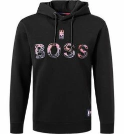 Großhandel 😍 BOSS Hoodie WBounce 50461971/001 NBA Capsule Kollektion, Baumwolle, Schwarz, Schwarz-rot 🛒 -Pullover & Strickjacken Verkäufe 378301 norm