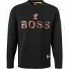 Billig 🎉 BOSS Sweatshirt Windmill 50461981/008 NBA Capsule Kollektion, Baumwolle, Schwarz, Schwarz-orange ✔️ -Pullover & Strickjacken Verkäufe 378308 master