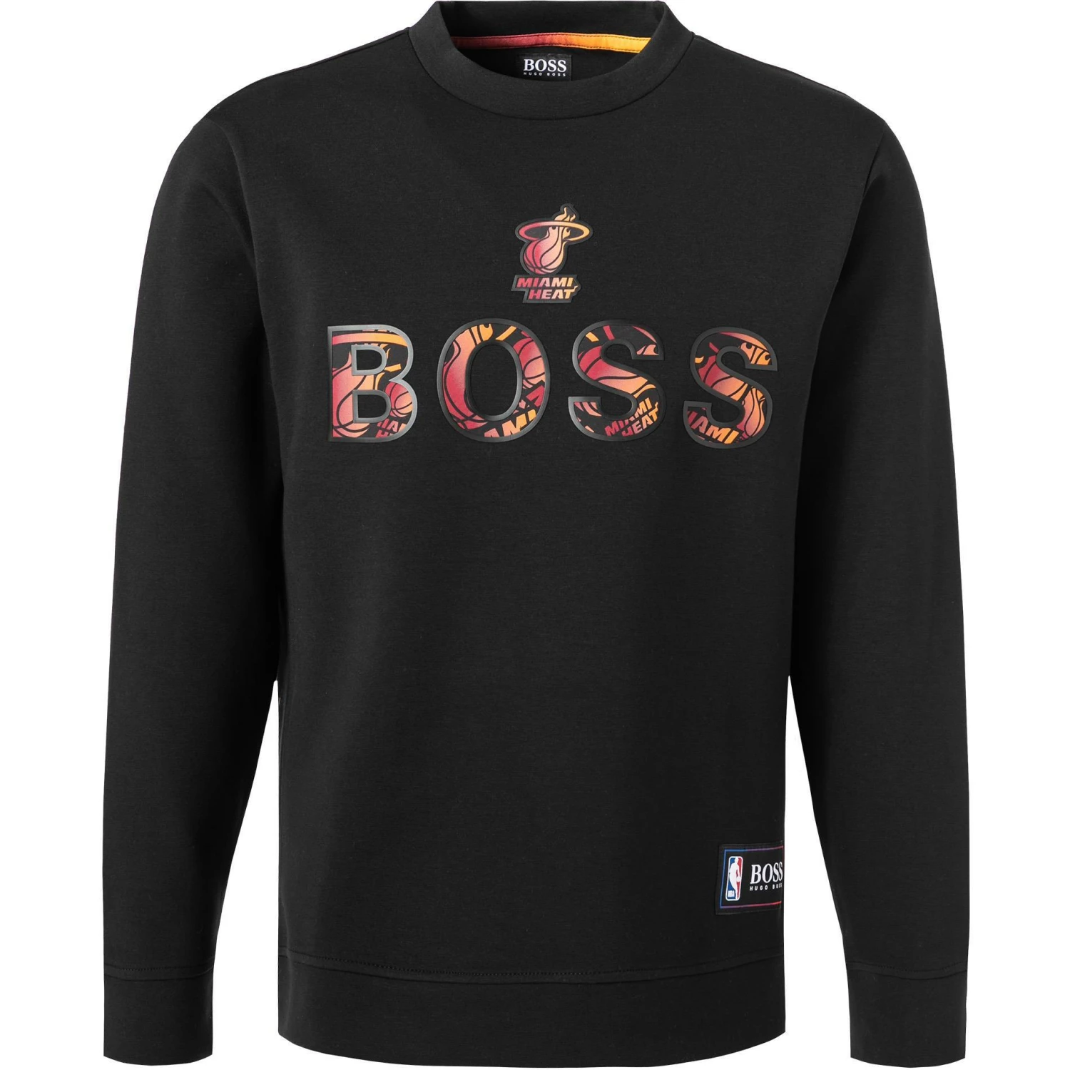 Billig 🎉 BOSS Sweatshirt Windmill 50461981/008 NBA Capsule Kollektion, Baumwolle, Schwarz, Schwarz-orange ✔️ 3 Billig 🎉 BOSS Sweatshirt Windmill 50461981/008 NBA Capsule Kollektion, Baumwolle, Schwarz, Schwarz-orange ✔️