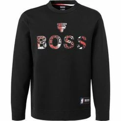 Bestes Angebot ✔️ BOSS Sweatshirt Windmill 50461981/003 NBA Capsule Kollektion, Baumwolle, Schwarz, Schwarz-dunkelrot 😍 9 Bestes Angebot ✔️ BOSS Sweatshirt Windmill 50461981/003 NBA Capsule Kollektion, Baumwolle, Schwarz, Schwarz-dunkelrot 😍 -Pullover & Strickjacken Verkäufe 378309 norm