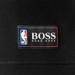 Coupon 🛒 BOSS Sweatshirt Windmill 50461981/002 NBA Capsule Kollektion, Baumwolle, Schwarz, Schwarz-lila ❤️ -Pullover & Strickjacken Verkäufe 378310 norm3