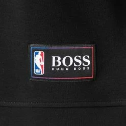 Besorgen 💯 BOSS Sweatshirt Windmill 50461981/004 NBA Capsule Kollektion, Baumwolle, Schwarz, Schwarz-blau ⌛ -Pullover & Strickjacken Verkäufe 378312 norm3