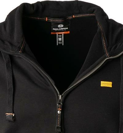 Großhandel ⭐ PARAJUMPERS Sweatjacke PMFLECF15/541 Sweatjacke Baumwolle, Schwarz 😀 4 Großhandel ⭐ PARAJUMPERS Sweatjacke PMFLECF15/541 Sweatjacke Baumwolle, Schwarz 😀 – Bild 3