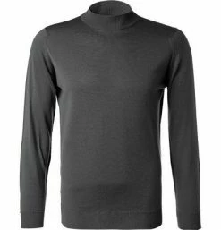 Billig 🛒 John Smedley Pullover Harcourt/slate grey Stehkragenpullover, Standard Fit, Merinowolle extrafein, Grau 💯 -Pullover & Strickjacken Verkäufe 378505 norm