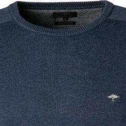 Angebote 💯 Fynch-Hatton Pullover 1221 200/680 Baumwolle, Nachtblau 😀 -Pullover & Strickjacken Verkäufe 378662 norm2