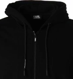 Beste Bewertungen von ⭐ KARL LAGERFELD Sweatjacke 705010/0/512910/990 Baumwolle, Schwarz ✔️ -Pullover & Strickjacken Verkäufe 378721 norm2