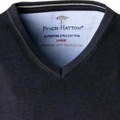 Neu 😉 Fynch-Hatton Pullover 1221 214/690 Pullunder, Baumwolle, Navy 😉 -Pullover & Strickjacken Verkäufe 378728 norm2