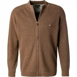 Blitzangebot 🌟 Fynch-Hatton Cardigan 1221 226/810 Strickjacke, Baumwolle, Braun , Braun 👏