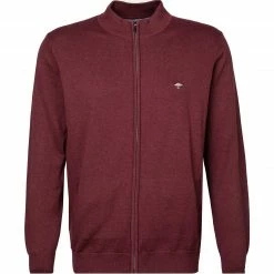Aktion 🛒 Fynch-Hatton Cardigan 1221 212/550 Strickjacke, Baumwolle, Weinrot meliert, Weinrot 👍