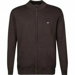 Bestpreis 🧨 Fynch-Hatton Cardigan 1221 212/892 Strickjacke, Baumwolle, Dunkelbraun 🤩