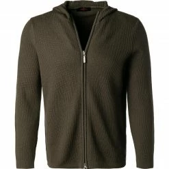 Am billigsten 🥰 Gran Sasso Cardigan 23144/24625/488 Strickjacke, Schurwolle, Dunkelgrün ❤️