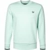 Großhandel 😀 Fred Perry Sweatshirt M7535/M32 Baumwolle, Aqua ⌛ -Pullover & Strickjacken Verkäufe 378819 master