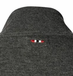 Auslauf 🤩 NAPAPIJRI Cardigan NP0A4FQ3/197 Merinowolle, Dunkelgrau meliert 👏 -Pullover & Strickjacken Verkäufe 378913 norm4