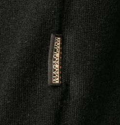 Aktion ⌛ NAPAPIJRI Troyer NP0A4FQ4/041 Merinowolle, Schwarz ⌛ -Pullover & Strickjacken Verkäufe 378919 norm3
