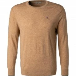 Bestes Angebot 💯 NAPAPIJRI Pullover NP0A4FQ6/NC2 Merinowolle, Beige meliert, Beige ⭐