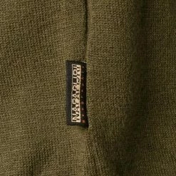 Beste Bewertungen von ⌛ NAPAPIJRI Pullover NP0A4FQ6/GE4 Merinowolle, Dunkeloliv, Grün 🎁 -Pullover & Strickjacken Verkäufe 378924 norm3