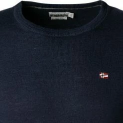 Billig 🔔 NAPAPIJRI Pullover NP0A4FQ6/176 Merinowolle, Marine 🥰 -Pullover & Strickjacken Verkäufe 378926 norm2