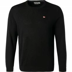Schlussverkauf 😉 NAPAPIJRI Pullover NP0A4FQ6/041 Merinowolle, Schwarz ✔️