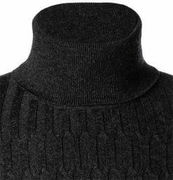 Rabatt 👍 HUGO Pullover Smaximon 50456014/021 Rollkragenpullover, Schurwolle, Dunkelgrau ✔️ -Pullover & Strickjacken Verkäufe 378963 norm2