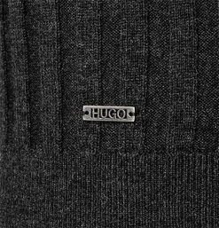Rabatt 👍 HUGO Pullover Smaximon 50456014/021 Rollkragenpullover, Schurwolle, Dunkelgrau ✔️ -Pullover & Strickjacken Verkäufe 378963 norm3