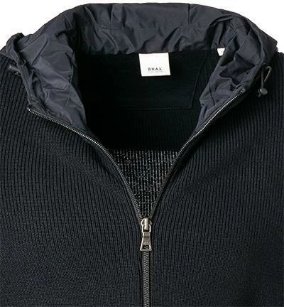 Besorgen ⭐ Brax Sweatjacke 25-2014/JOE 701 807 00/22 Kapuzenjacke, Merinowolle, Navy 🔥 5 Besorgen ⭐ Brax Sweatjacke 25-2014/JOE 701 807 00/22 Kapuzenjacke, Merinowolle, Navy 🔥 – Bild 3
