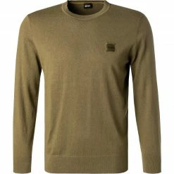 Aktion 🧨 BOSS Pullover Kanovant 50459185/308 Baumwolle-Kaschmir, Khaki ❤️