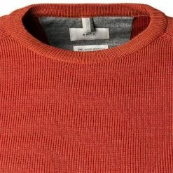 Bestpreis 😍 Brax Pullover 25-2004/ROY 701 202 00/74 Merinowolle, Rost 🧨 -Pullover & Strickjacken Verkäufe 379009 norm2