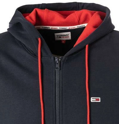Bestpreis ❤️ TOMMY 👖 JEANS Sweatjacke DM0DM11629/C87 Baumwolle Logo-Print am Rücken, Navy 🎁 6 Bestpreis ❤️ TOMMY 👖 JEANS Sweatjacke DM0DM11629/C87 Baumwolle Logo-Print am Rücken, Navy 🎁 – Bild 4