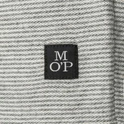 Auslauf 👏 Marc O'Polo Pullover 129 6075 60182/936 Baumwolle-Yakwolle, Grau gestreift, Grau meliert 🔔 -Pullover & Strickjacken Verkäufe 379035 norm3