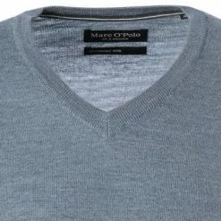 Blitzangebot 🥰 Marc O'Polo Pullover 129 5083 60090/866 Schurwolle, Blau meliert, Blau 👍 -Pullover & Strickjacken Verkäufe 379045 norm2