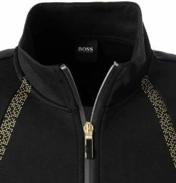 Bester Verkauf 🎉 BOSS Sweatjacke Skaz 50456409/001 Baumwolle, Schwarz 🔥 -Pullover & Strickjacken Verkäufe 379052 norm2