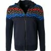 Coupon 🧨 FIRE + ICE Strickjacke Seven 8440/7086/468 Wolle, Nachtblau gemustert, Nachtblau ⌛ -Pullover & Strickjacken Verkäufe 379175 master