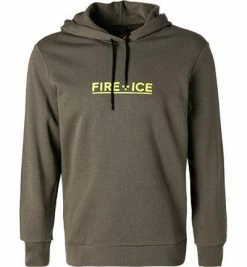 Rabatt 🔥 FIRE + ICE Hoodie Covell 8405/7031/267 Baumwolle, Militärgrün 🔔 -Pullover & Strickjacken Verkäufe 379185 norm2