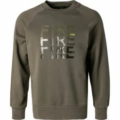 Besorgen 🤩 FIRE + ICE Sweatshirt Tao 8411/7031/267 Baumwolle, Militärgrün 👏