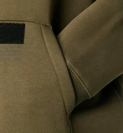 Großhandel 🤩 HUGO Hoodie Devertree 50458329/304 Bio Baumwolle, Olivgrün, Olive 😉 -Pullover & Strickjacken Verkäufe 379209 norm3