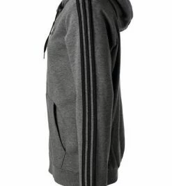 Schlussverkauf 🎉 adidas ORIGINALS M 3S FL FZ grey HB0042 Sweatjacke, Baumwolle, Grau meliert 🥰 -Pullover & Strickjacken Verkäufe 379226 norm3