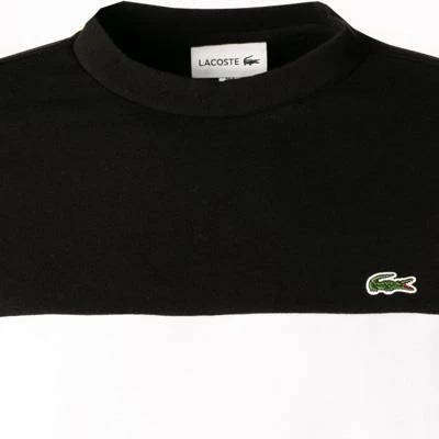 Besorgen 👏 LACOSTE Pullover SH6904/NUA Sweatshirt, Baumwolle, Schwarz, Schwarz-grau-weiß 🌟 5 Besorgen 👏 LACOSTE Pullover SH6904/NUA Sweatshirt, Baumwolle, Schwarz, Schwarz-grau-weiß 🌟 – Bild 3
